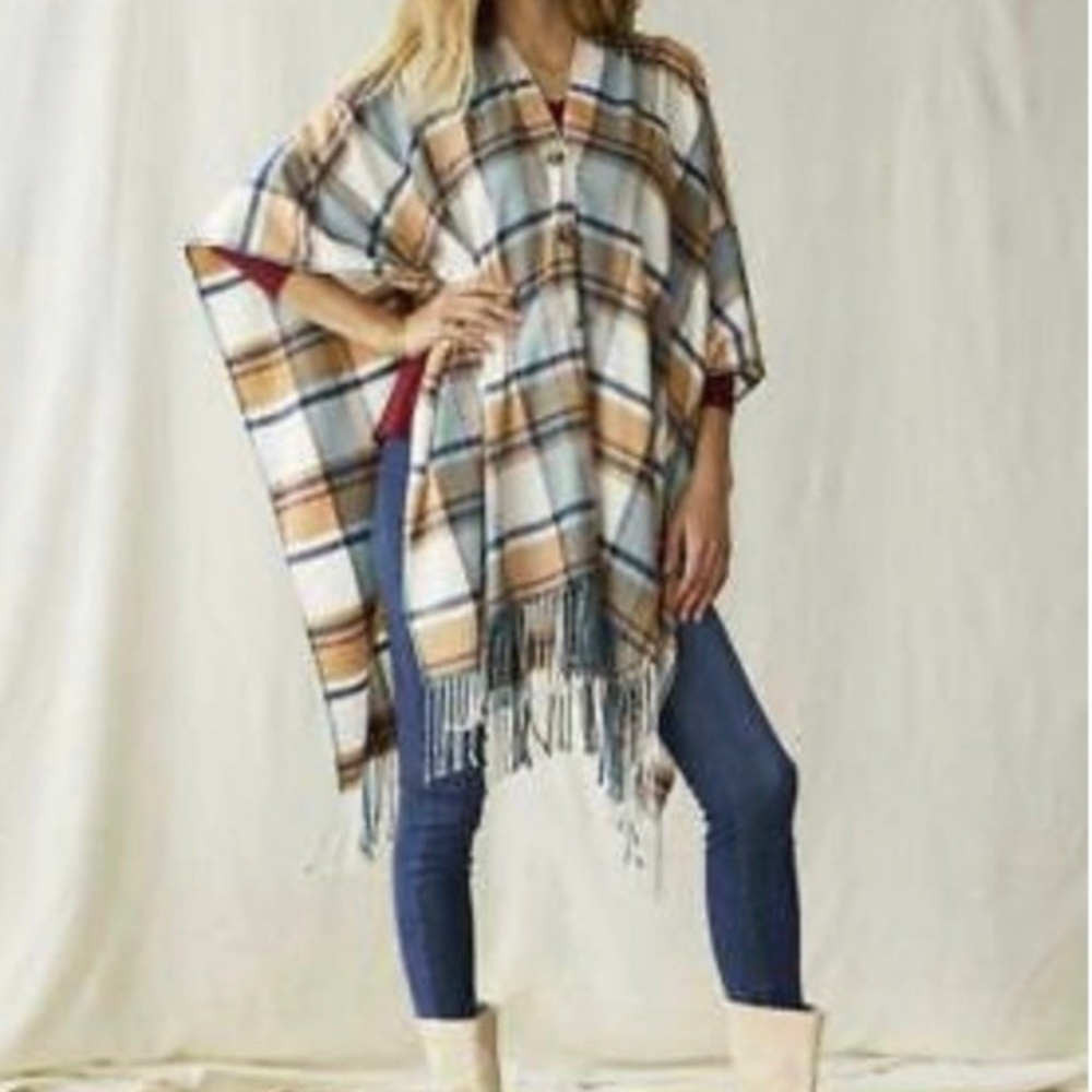 NWT Matilda Jane Ruana poncho